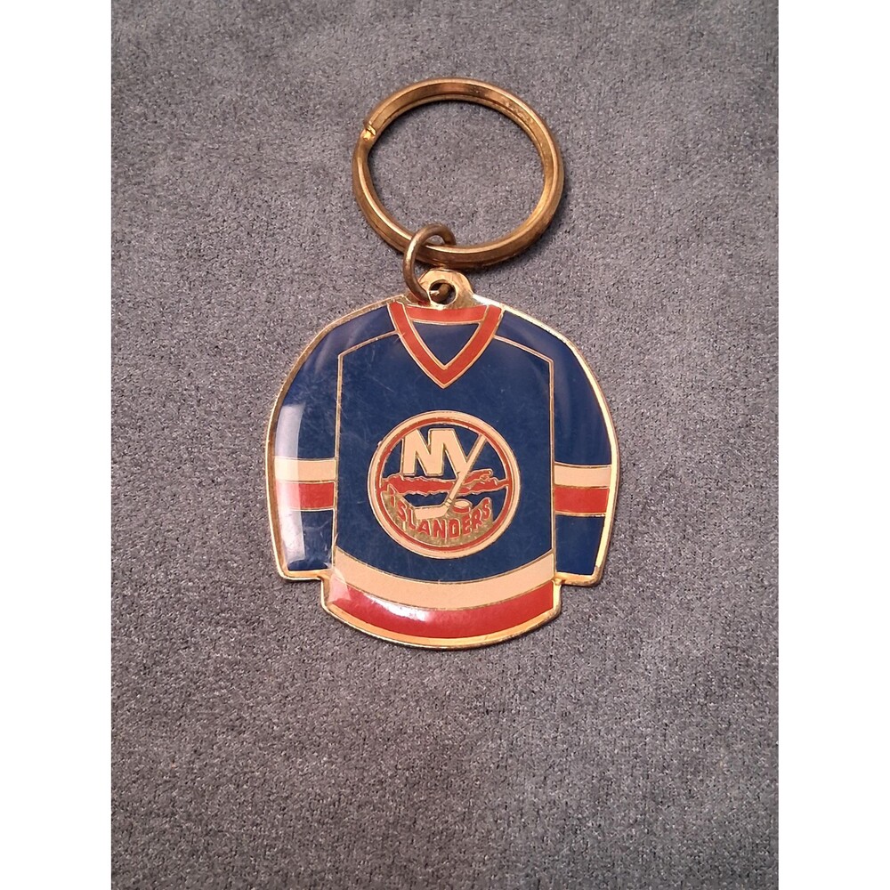 New York Islanders Keychain Vintage 1989 AMK Hockey